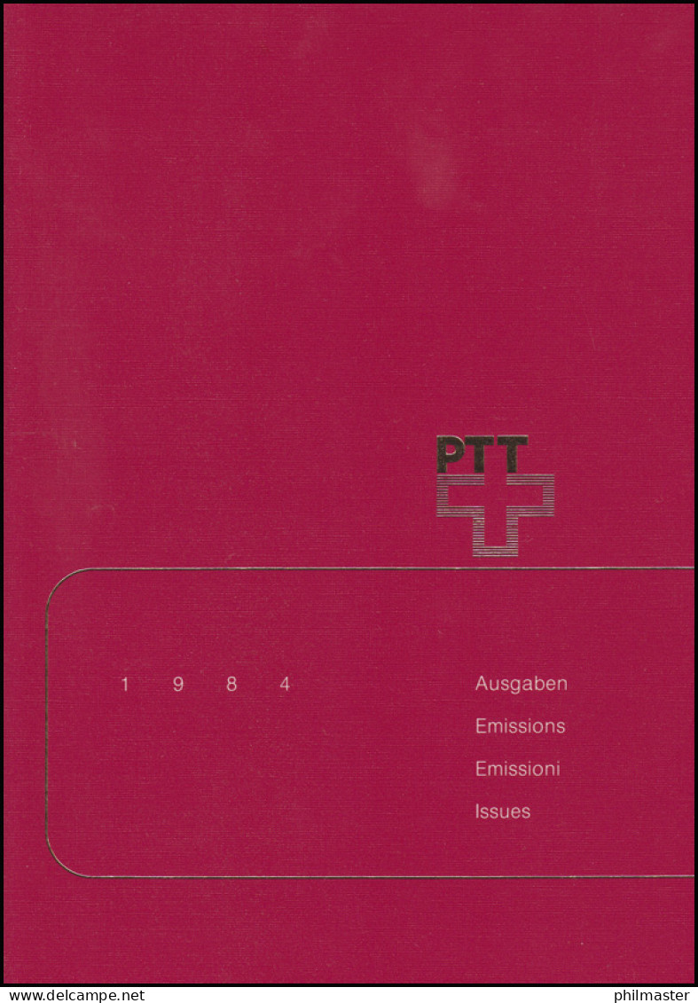 PTT-Jahrbuch Schweiz 1984, Postfrisch - Sammlungen