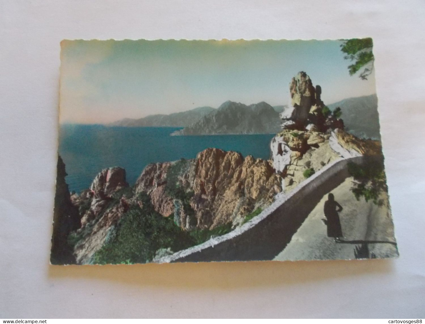 LA CORSE 20  LES  CALANCHES DE PIANA  ET LE GOLFE DE PORTO  ROUTE ANIMEES 1960 - Corse