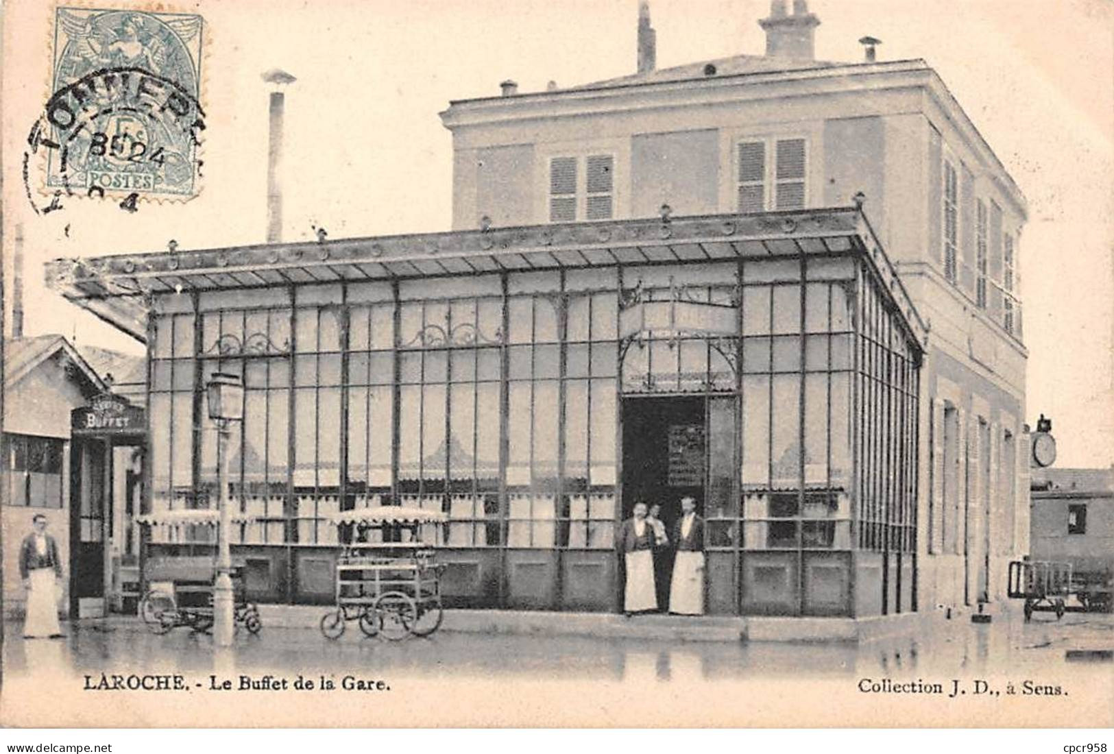 89 - LAROCHE - SAN40469 - Le Buffet De La Gare - Laroche Saint Cydroine