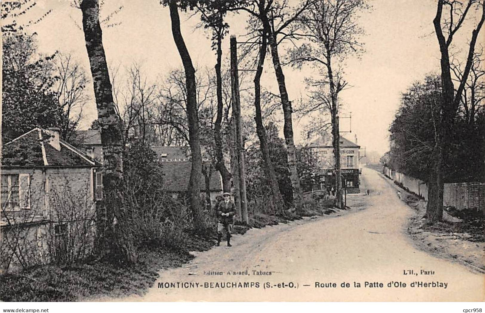 95.AM19312.Montigny-Beauchamps.Route De La Patte D'Oie D'Herblay - Beauchamp