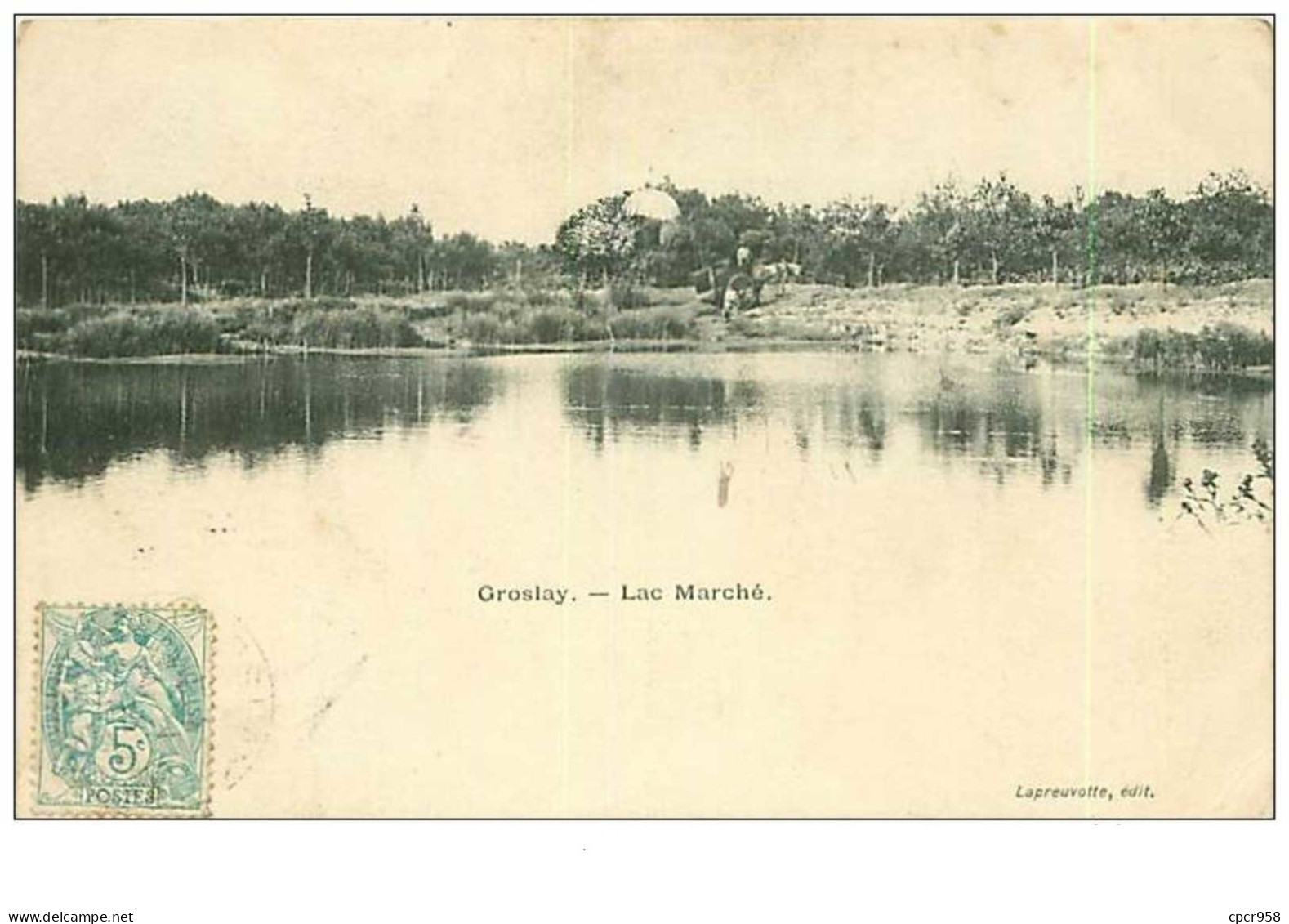 95.GROSLAY.n°4655.LAC MARCHE - Groslay