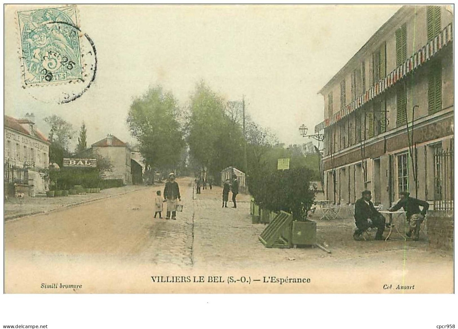 95.VILLIERS LE BEL.n°8455.L'ESPERANCE - Villiers Le Bel