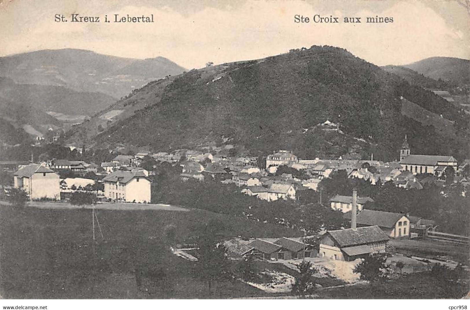 68 - STE CROIX AUX MINES - SAN24610 - Vue Générale - Sainte-Croix-aux-Mines