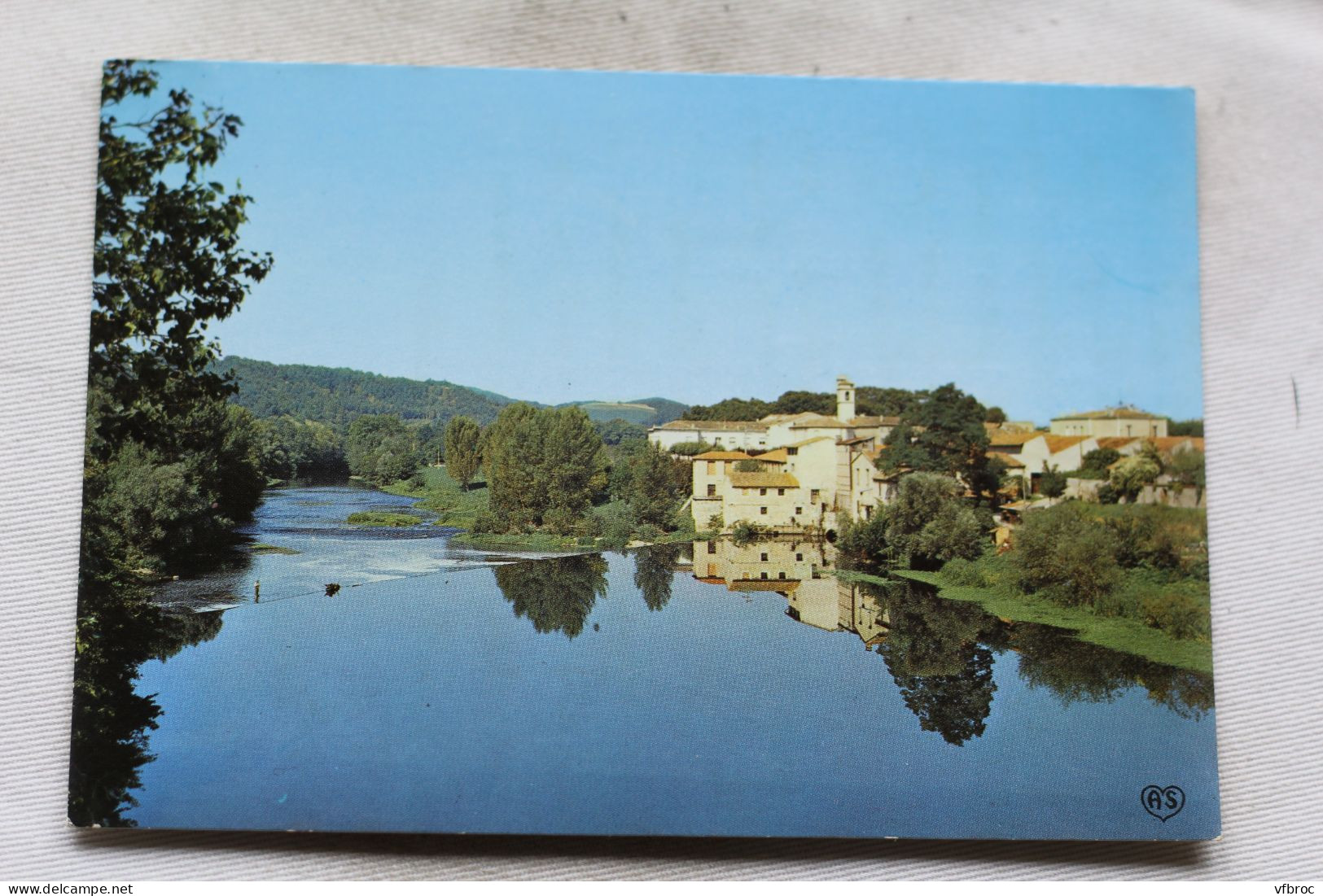 Cpm, Vielmur, Vue Générale Sur L'Agout, Tarn 81 - Vielmur Sur Agout