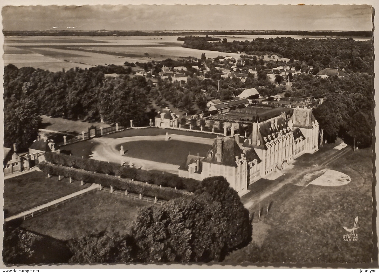 SAINT AUBIN D'ECROSVILLE (27 Eure) - Vue Aérienne Du Chateau Et Des Environs - Saint-Aubin-d'Ecrosville