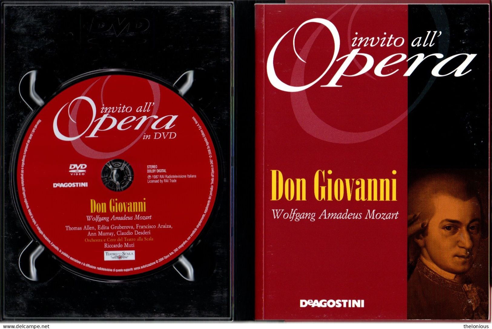 * Invito All'Opera In DVD N 4: W. A. Mozart - Don Giovanni - Con Libretto - Concert Et Musique