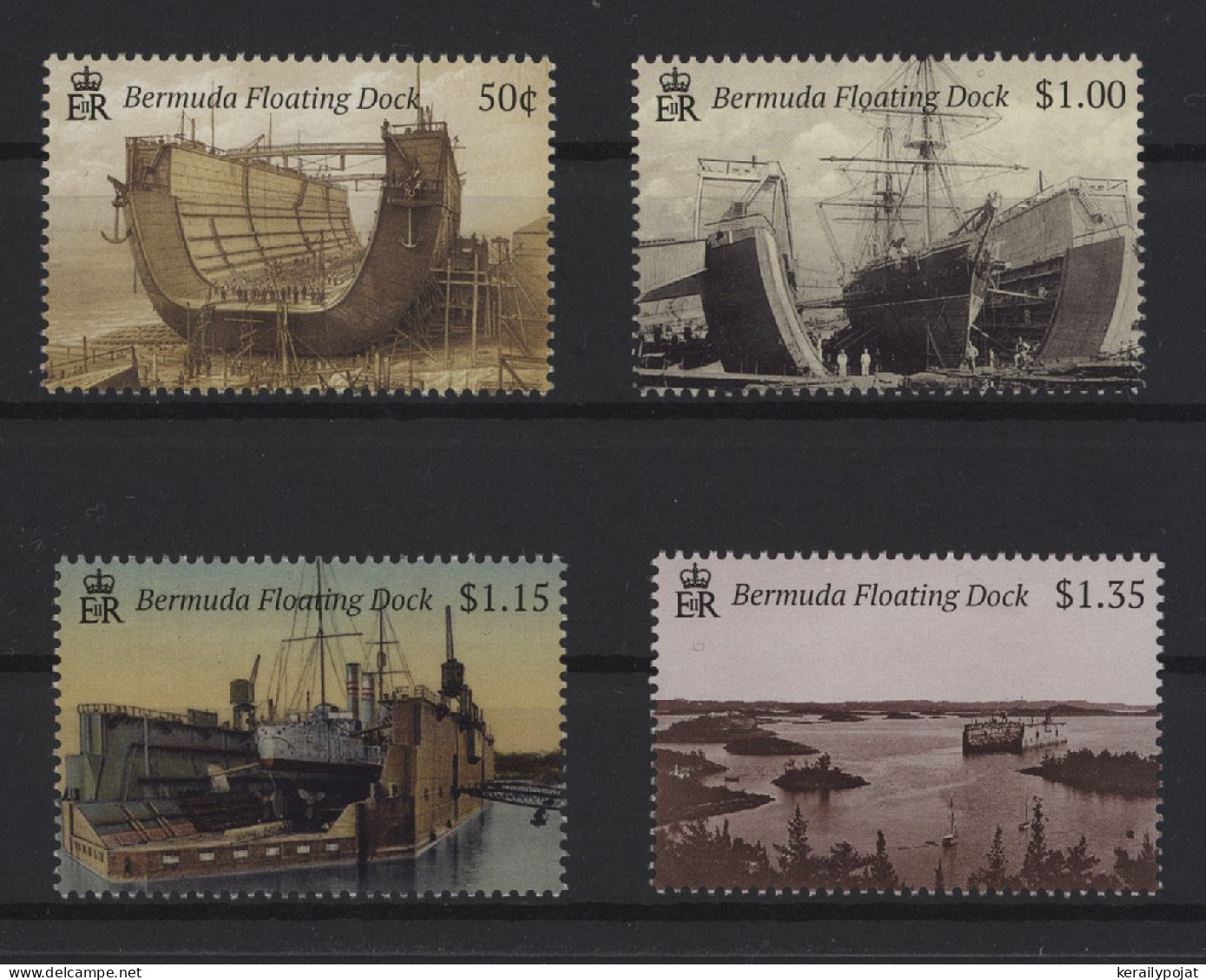 Bermuda - 2019 Bermuda's Floating Dock MNH__(TH-26025) - Bermuda