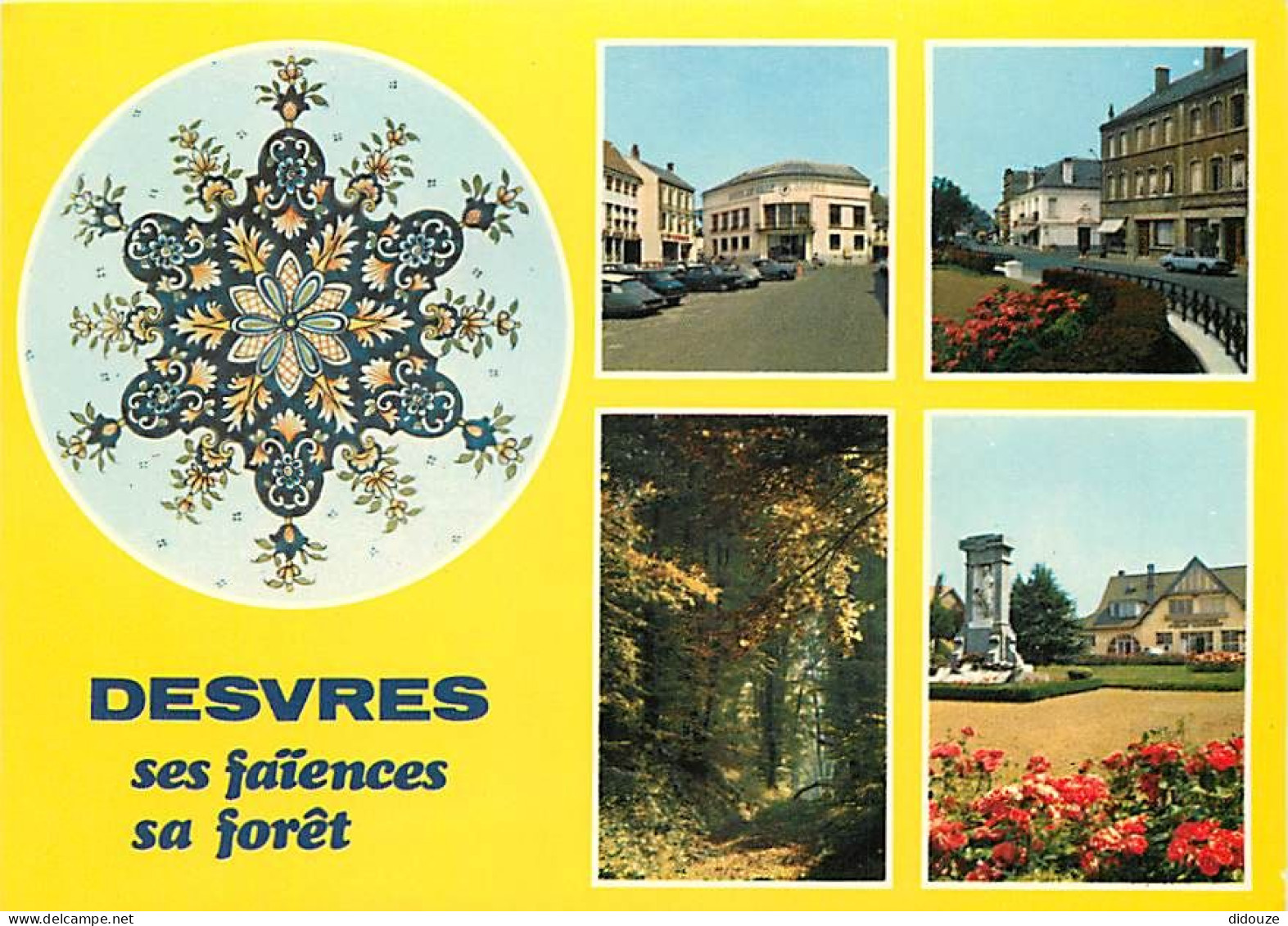 62 - Desvres - Multivues - Faïence - Automobiles - Monument Aux Morts - CPM - Voir Scans Recto-Verso - Desvres