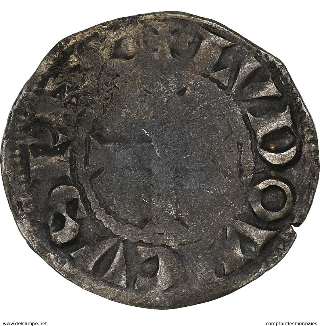 France, Louis VIII-IX, Denier Tournois, 1223-1244, Billon, TB, Duplessy:187 - 1223-1226 Louis VIII Le Lion