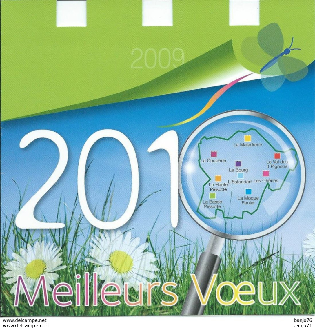 Beynes (78) - Carte De Voeux De La Mairie 2010 - Beynes