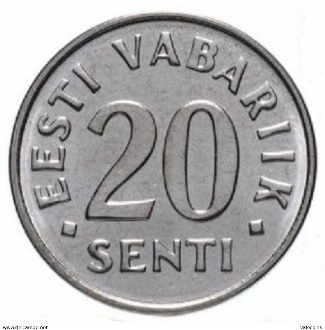 ESTONIA EESTI - 1997 - 20 Senti - KM  23a - UNC - Estonia