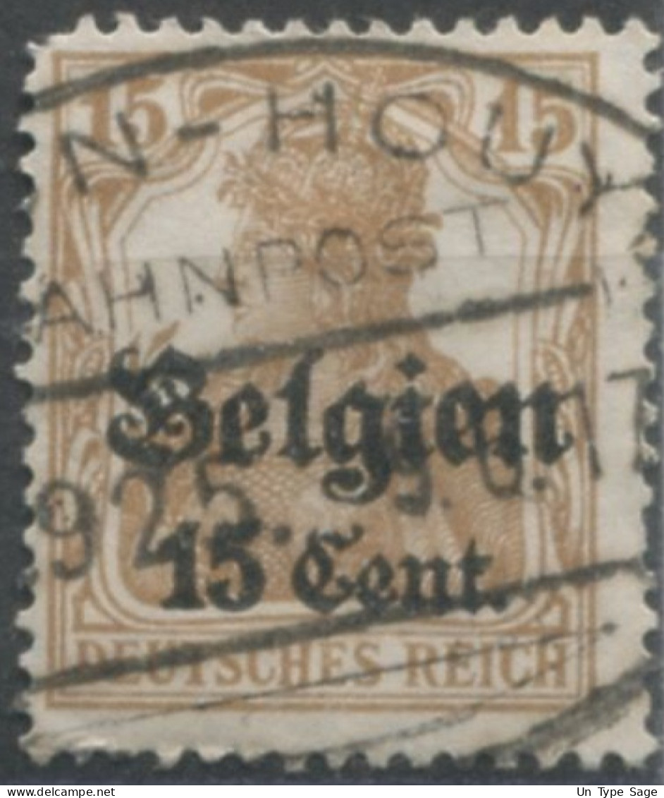 Belgique, Timbre Occupation - Bahnpost Vitron-Houyet- (F866) - Army: German