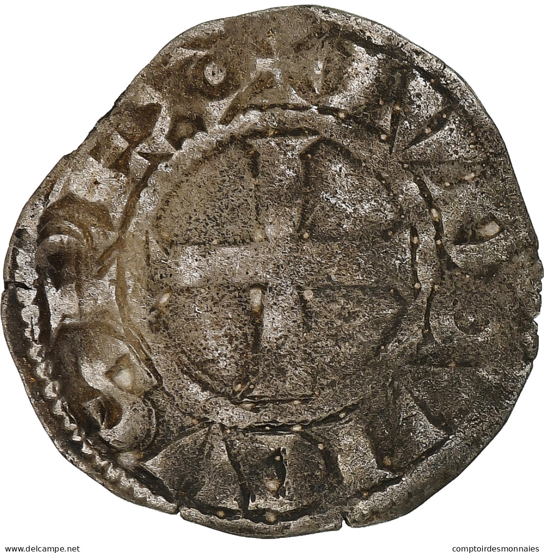 France, Louis VIII-IX, Denier Tournois, 1223-1244, Billon, TB+, Duplessy:187 - 1223-1226 Louis VIII Le Lion