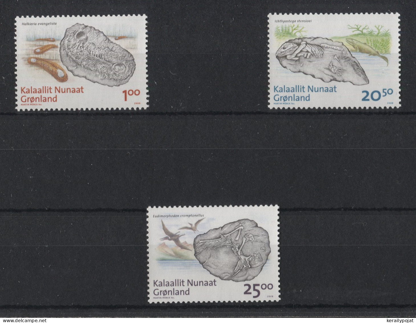 Greenland - 2008 Greenland Fossil Finds MNH__(TH-23170) - Nuovi