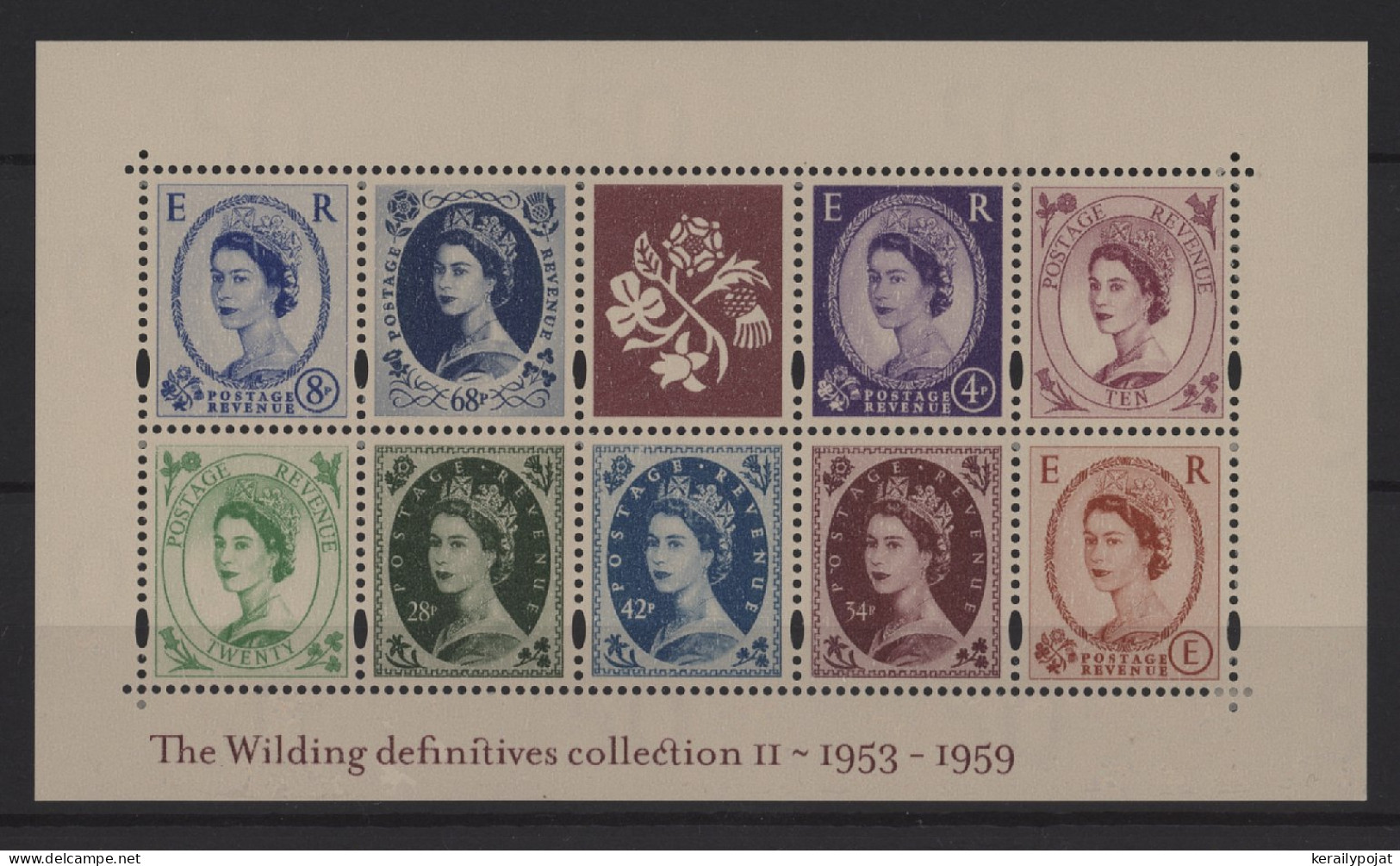 Great Britain - 2003 Queen Elizabeth II Kleinbogen MNH__(TH-25616) - Blocks & Kleinbögen