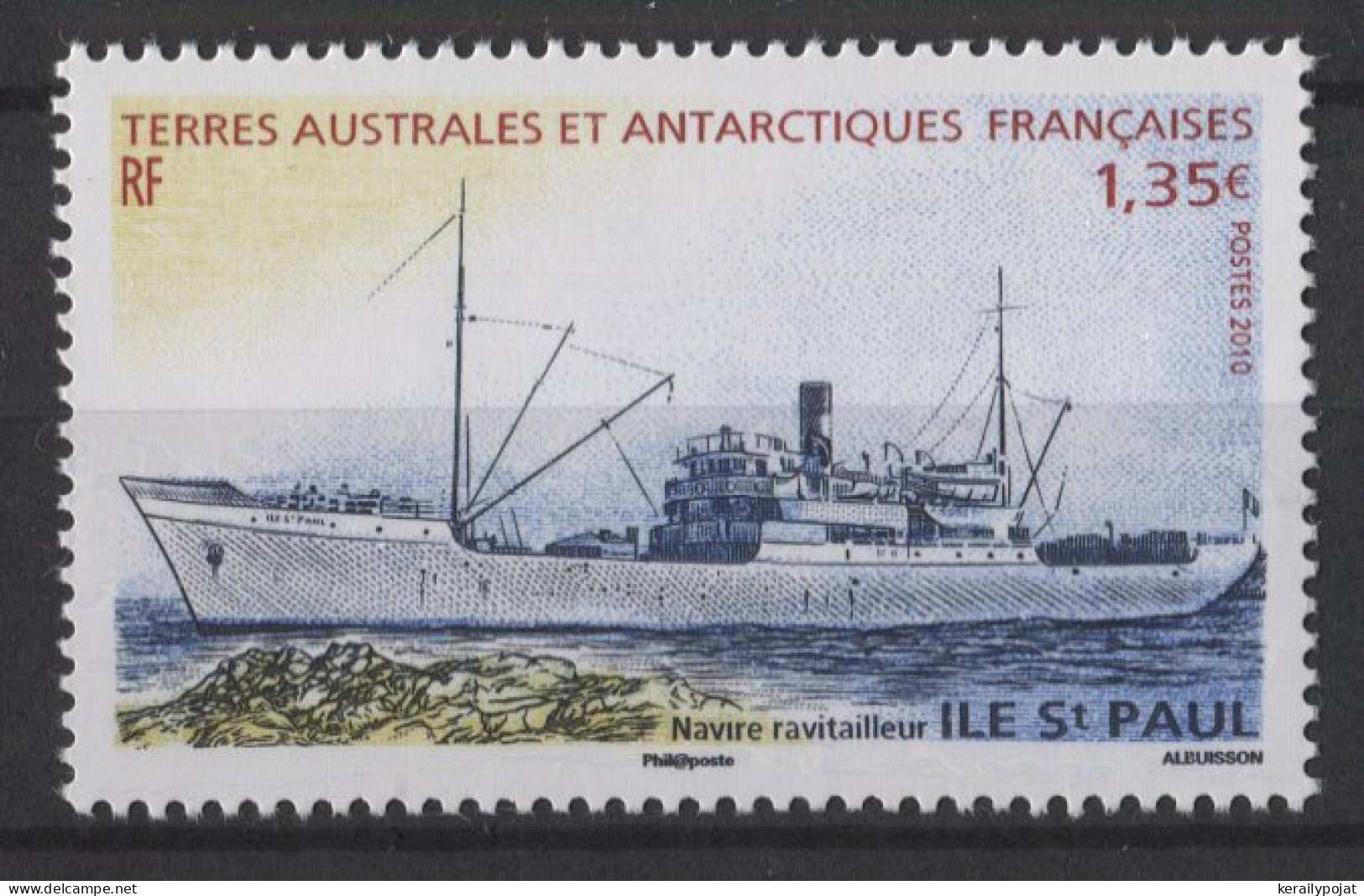 French Southern And Antarctic Territories - 2010 Ships MNH__(TH-26529) - Ongebruikt