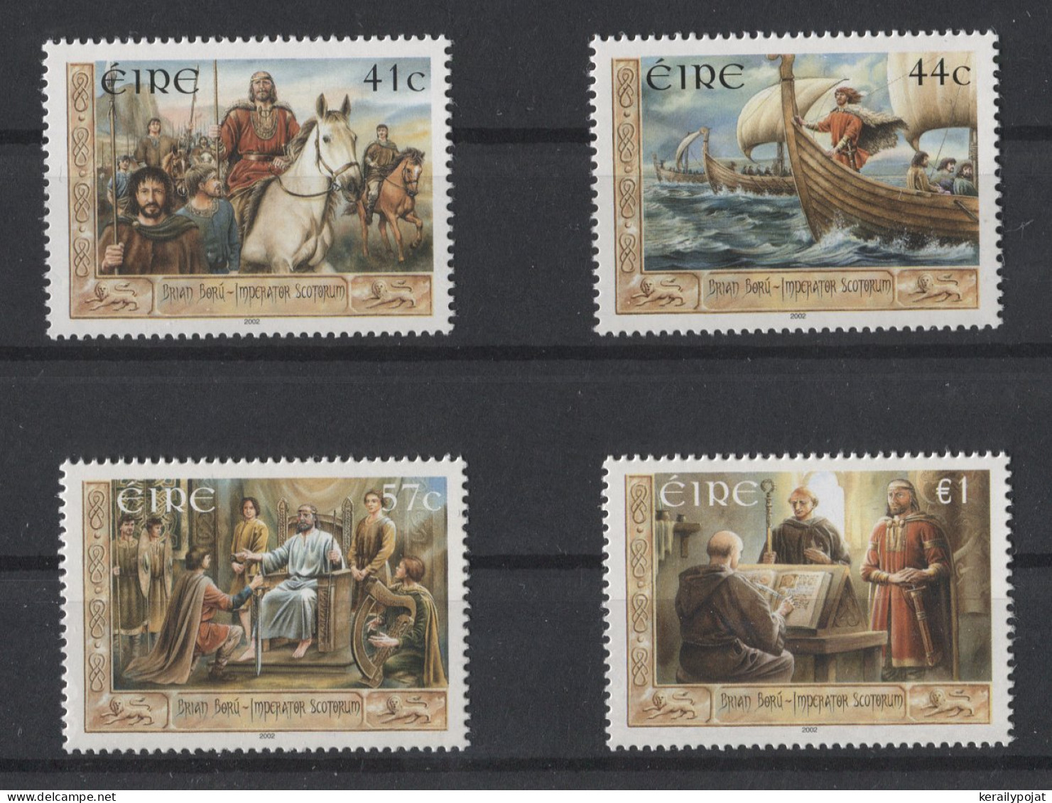 Ireland - 2002 First High King Of Ireland MNH__(TH-26254) - Unused Stamps