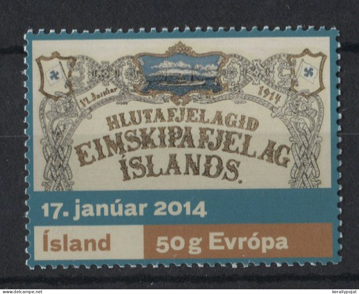 Iceland - 2014 Steamship Company Eimskip MNH__(TH-23119) - Ongebruikt