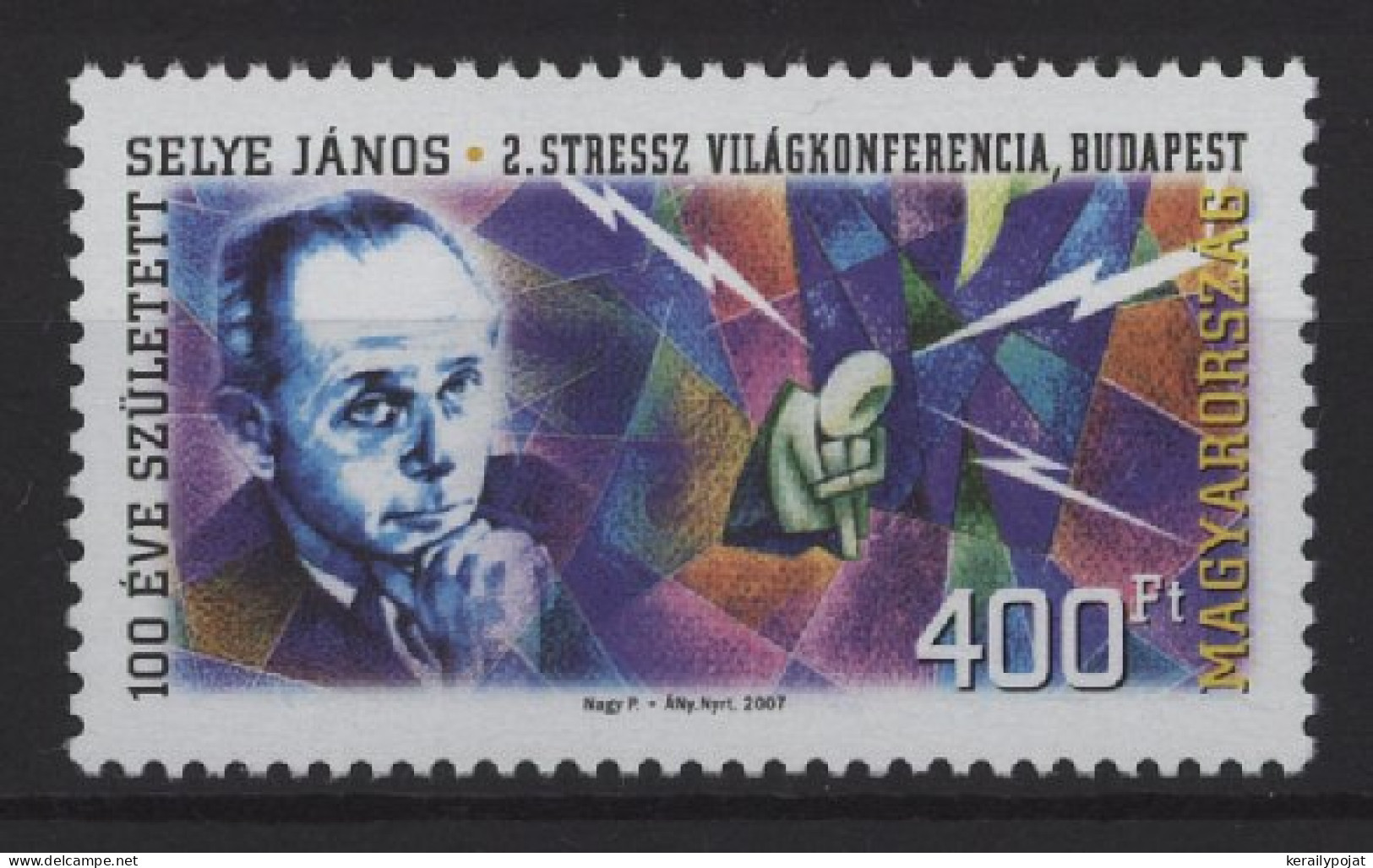 Hungary - 2007 World Conference On Stress Research MNH__(TH-26749) - Unused Stamps