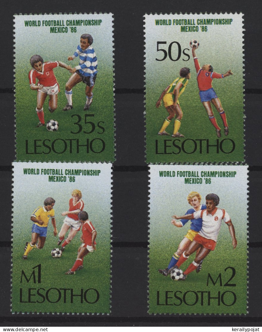 Lesotho - 1986 Soccer World Cup MNH__(TH-27813) - Lesotho (1966-...)