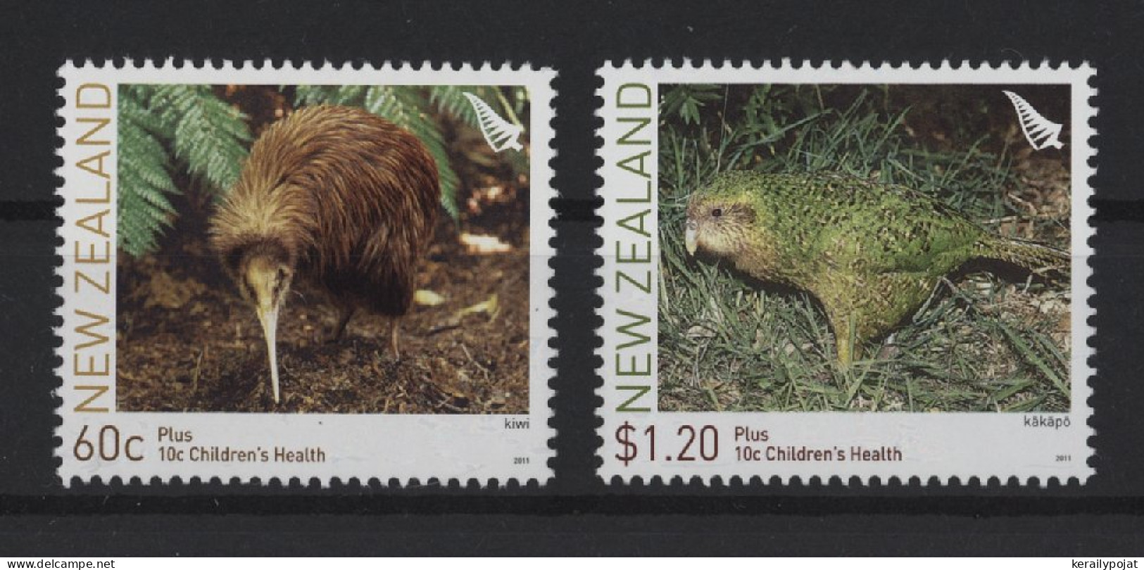 New Zealand - 2011 Flightless Birds MNH__(TH-27157) - Unused Stamps