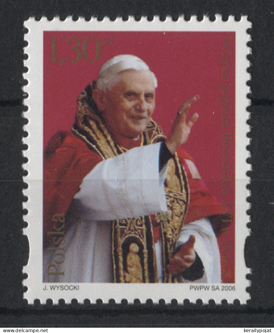 Poland - 2006 Pope Benedict XVI MNH__(TH-23620) - Unused Stamps