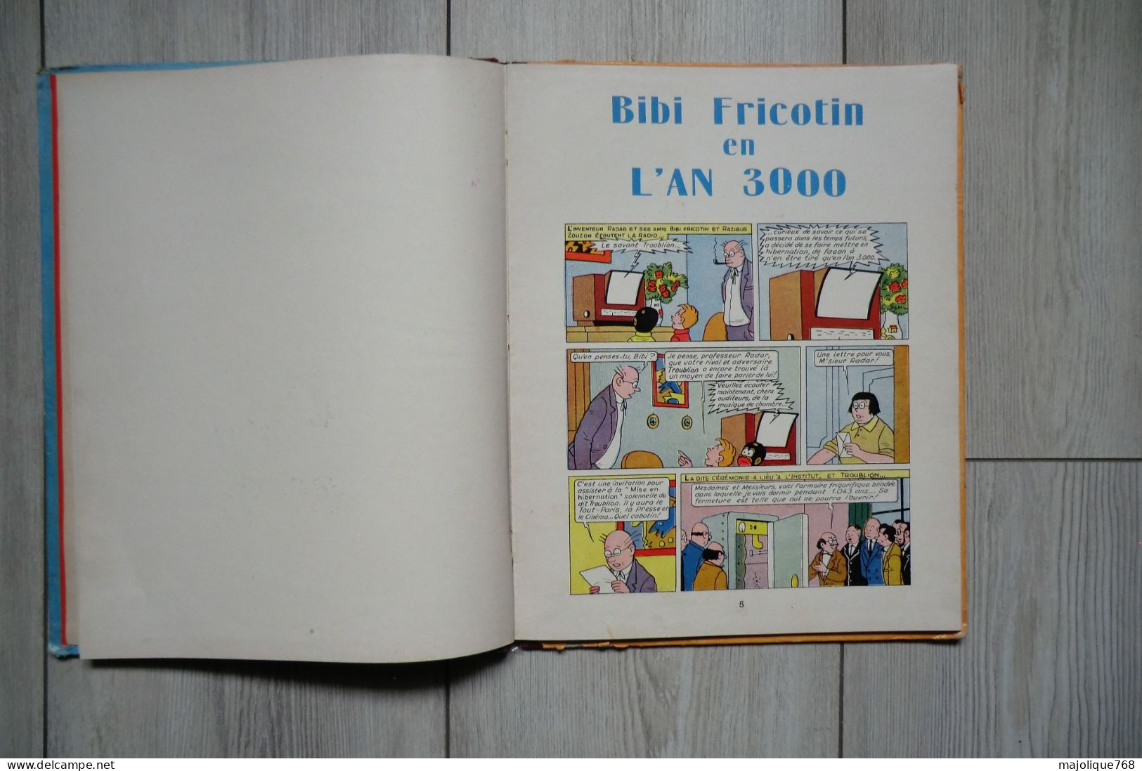 BD Ancienne De Bibi Fricotin En L'An 3000 De Pierre Lacroix - Bibi Fricotin