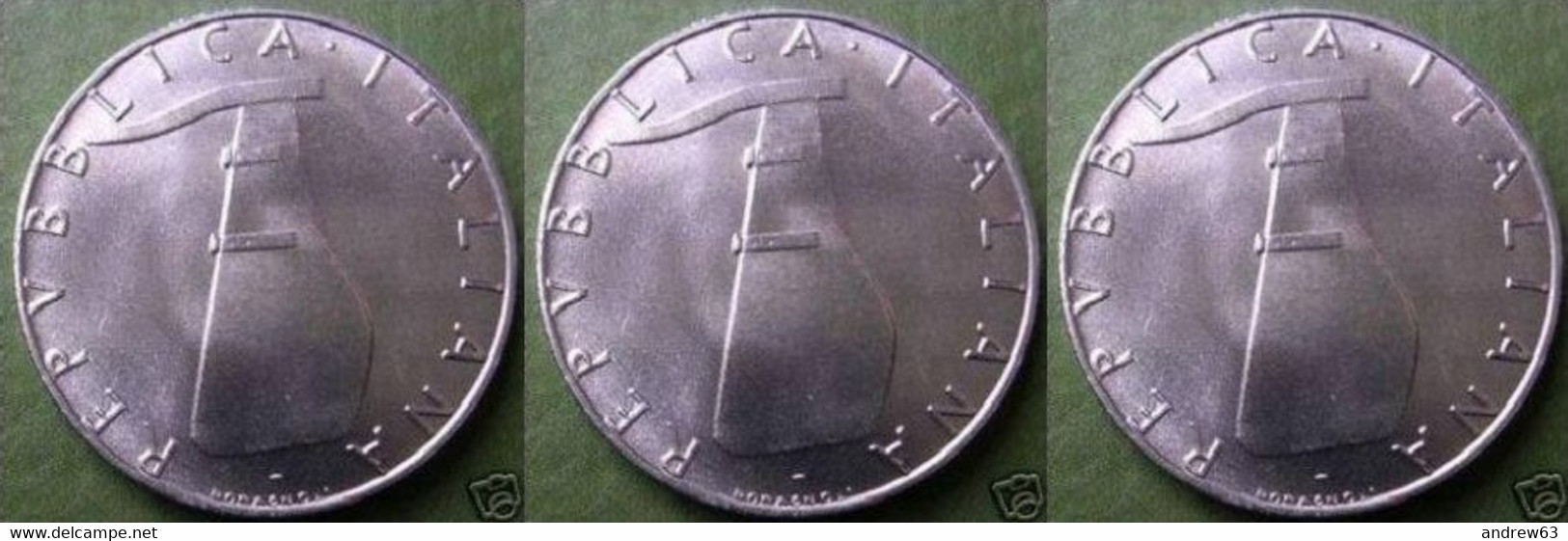 ITALIA - Lire 5 1990 - FDC/Unc Da Rotolino/from Roll 3 Monete/3 Coins - 5 Lire