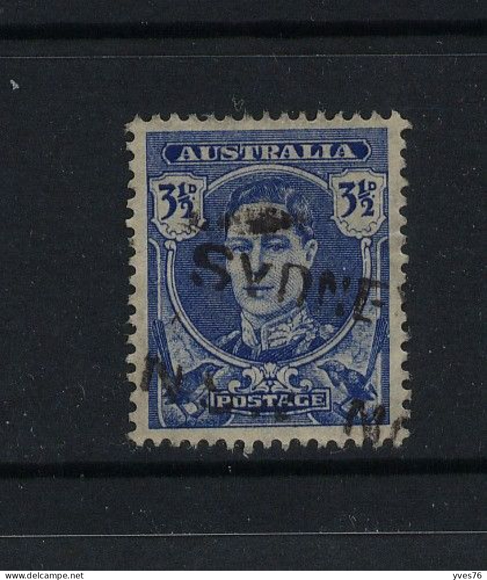 AUSTRALIE - Y&T N° 134° - George VI - Usados