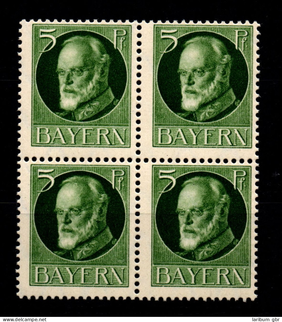 Bayern 95 Typ I Postfrisch Viererblock #GL334 - Mint