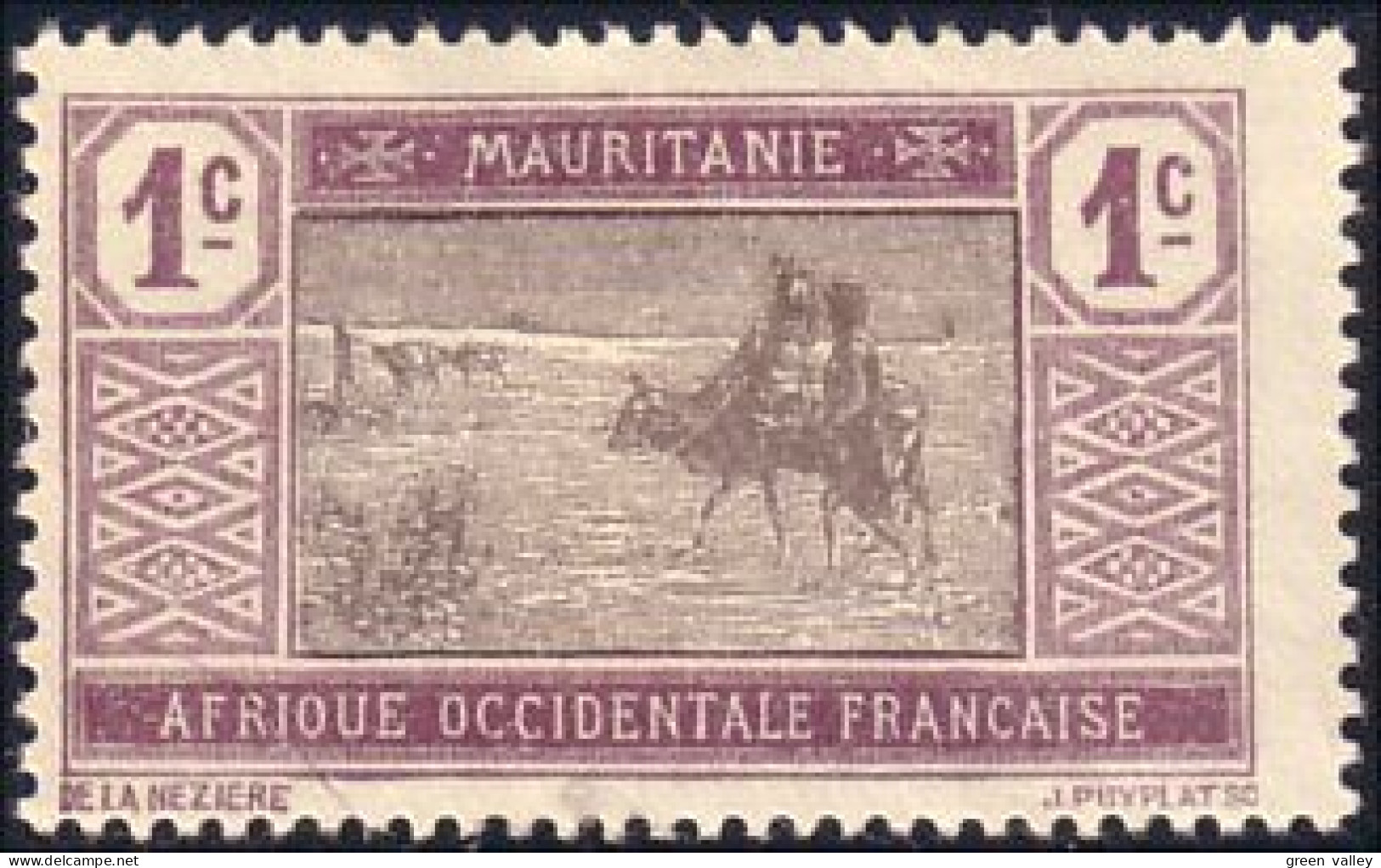 372 AOF Mauritanie (f3-AEF-209) - Ungebraucht