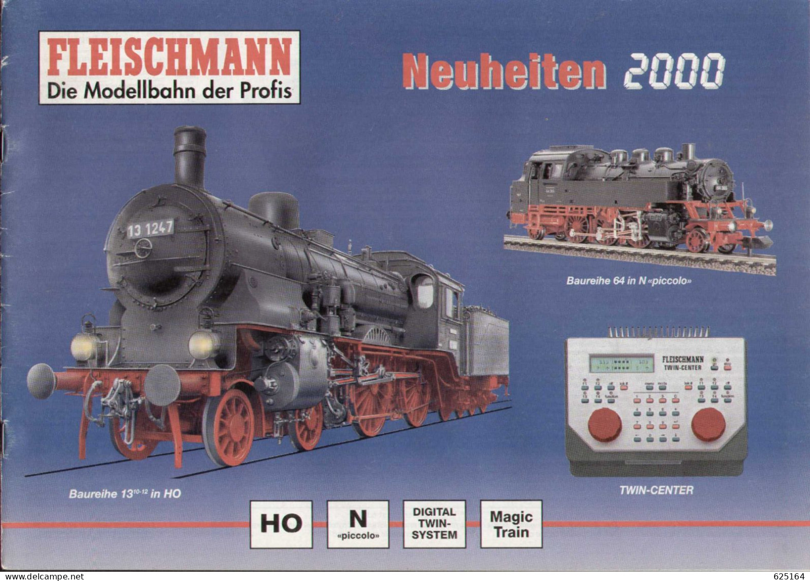 Catalogue FLEISCHMANN 2000 Neuheiten New Items Nouveautés HO N - Allemand