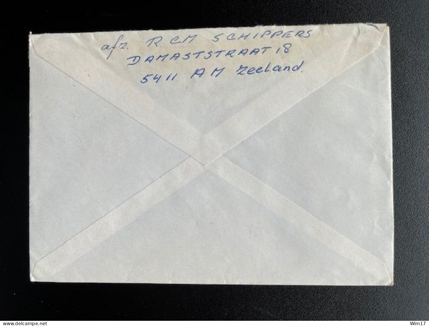 NETHERLANDS 1979 REGISTERED LETTER ZEELAND TO AMSTERDAM 05-10-1979 NEDERLAND AANGETEKEND - Briefe U. Dokumente