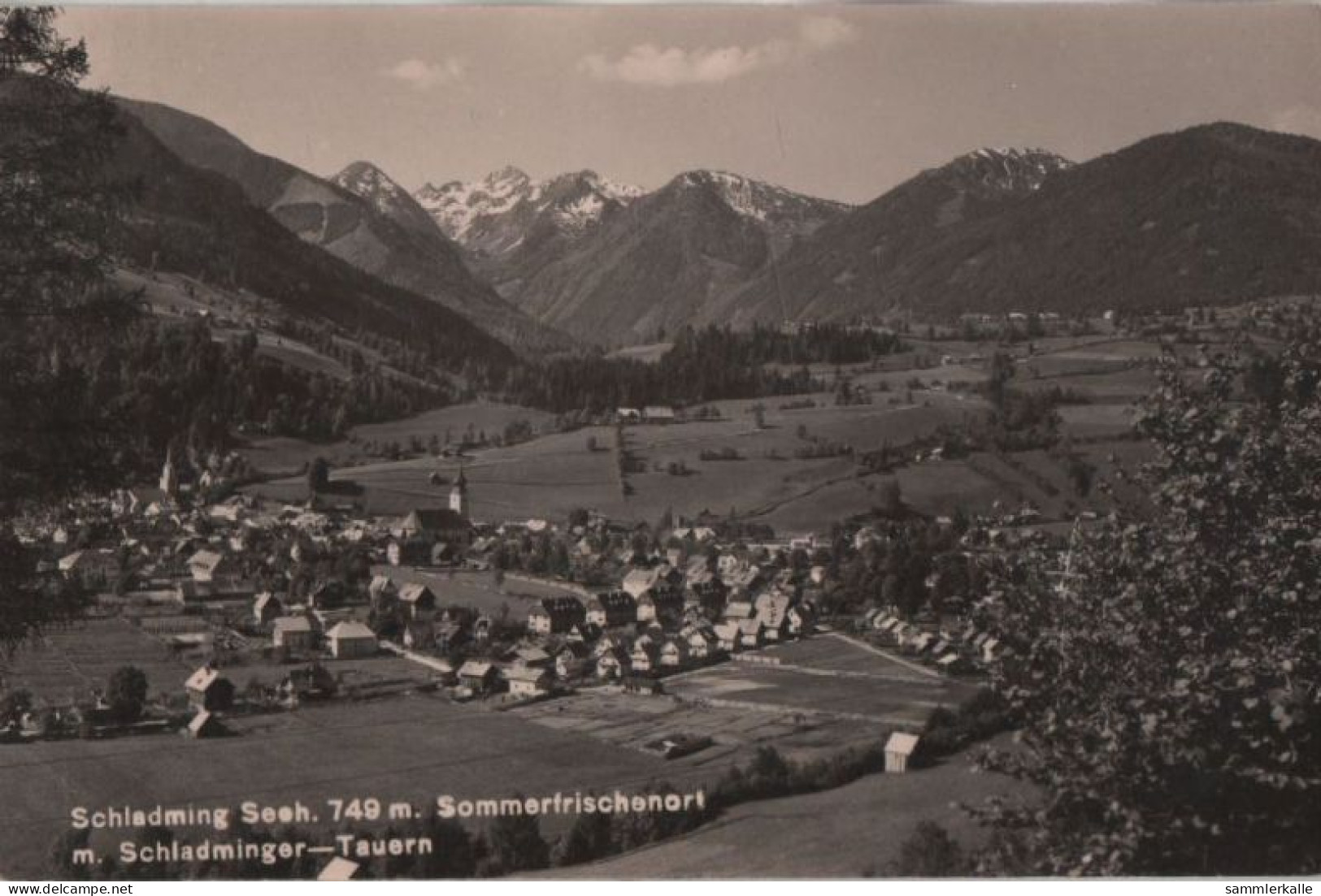 61509 - Österreich - Schladming - Mit Schladminger-Tauern - 1959 - Schladming