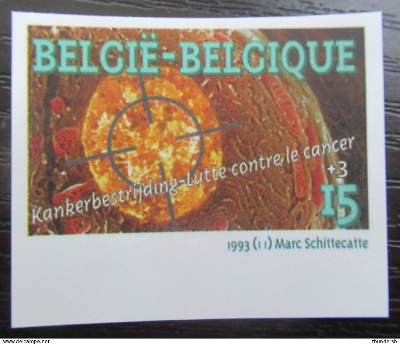 2525 'Kankerbestrijding' - Ongetand - Côte: 10 Euro - 1981-2000