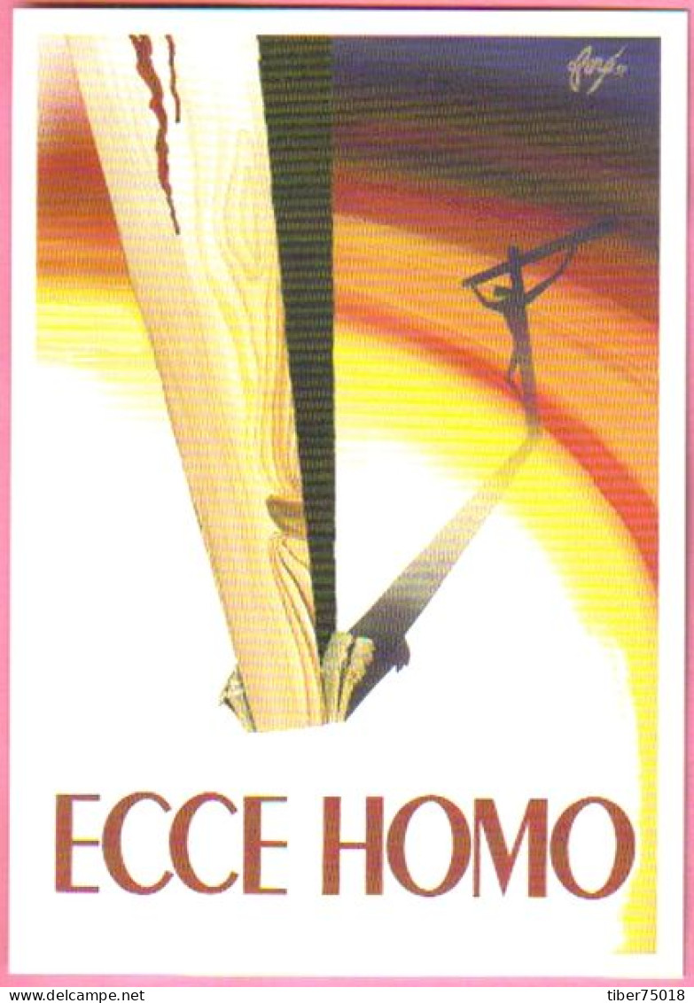 Carte Postale : Ecce Homo (film - Cinéma - Maquette D'affiche) Illustration : Foré - Fore