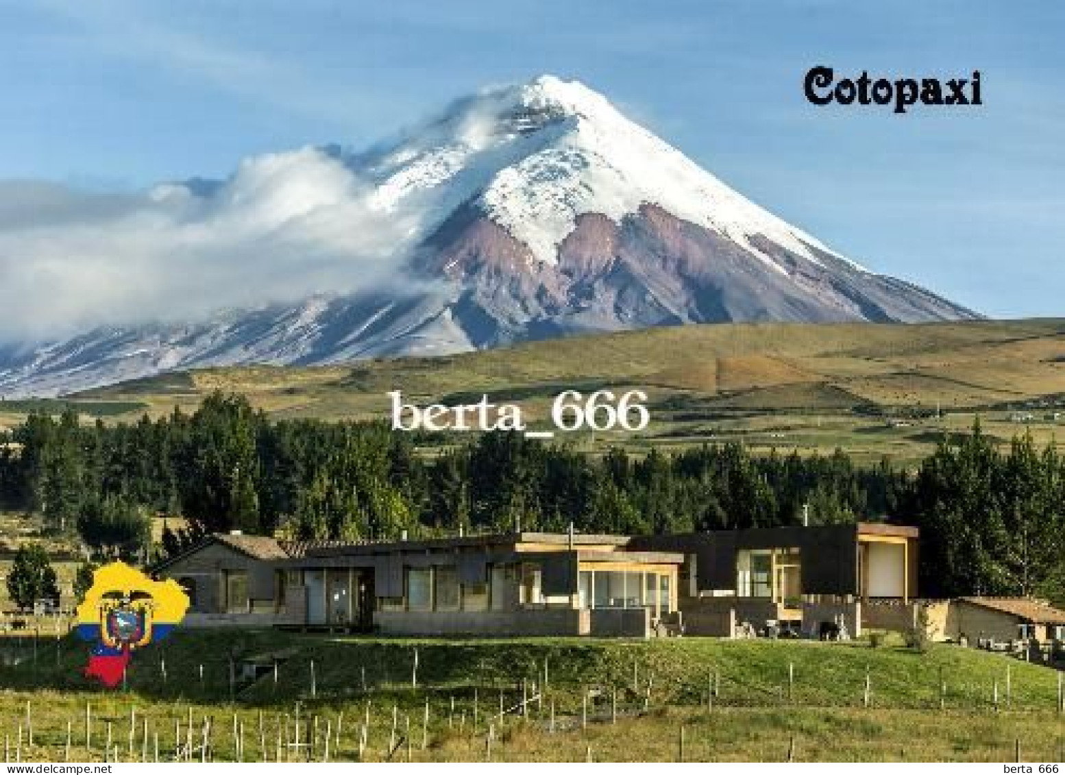 Ecuador Cotopaxi Volcano New Postcard - Equateur