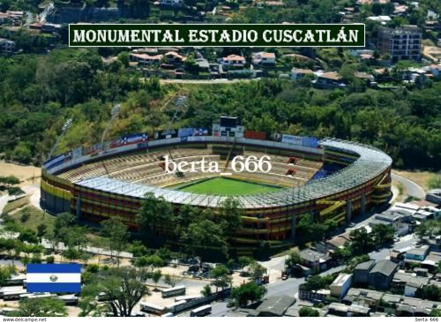 El Salvador Cuscatlan Football Stadium New Postcard - Stadien