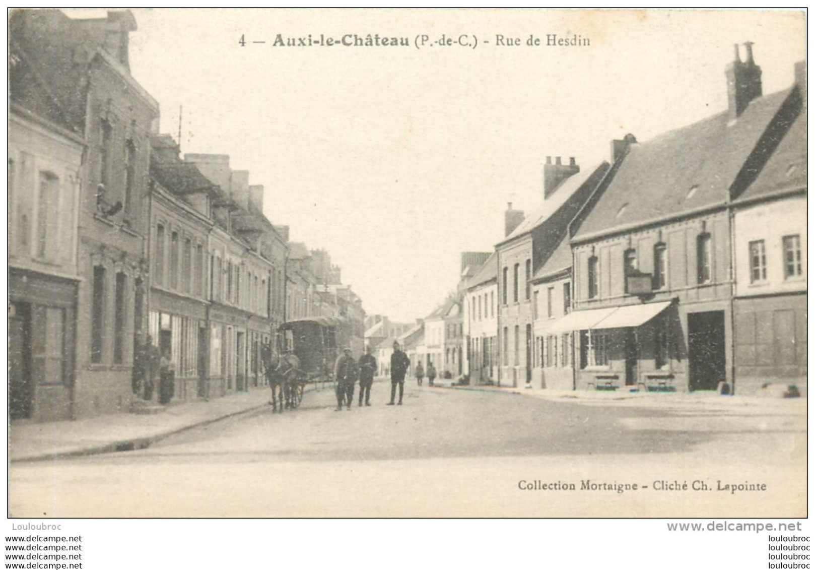 AUXI LE CHATEAU RUE DE HESDIN - Auxi Le Chateau