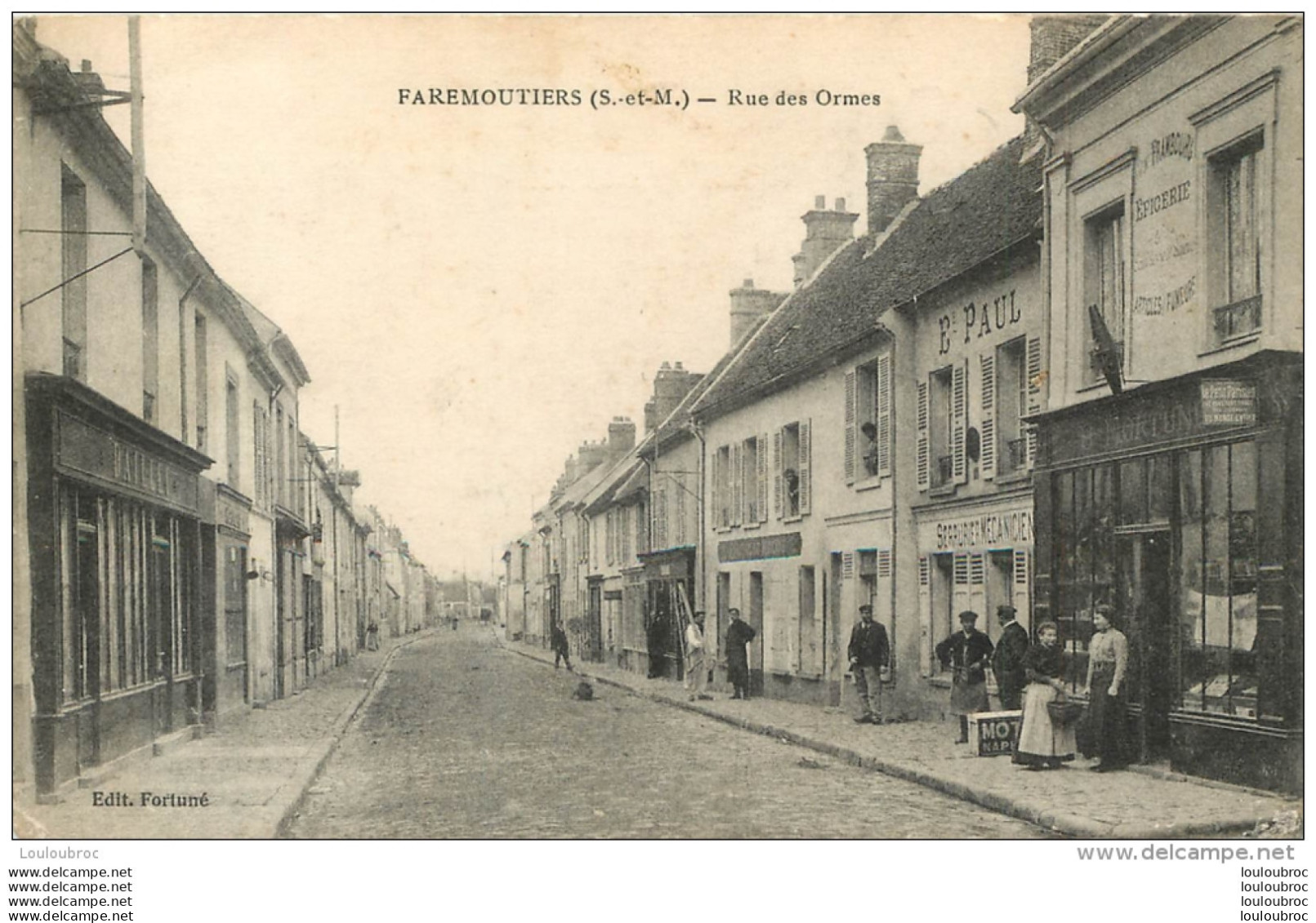 FAREMOUTIERS RUE DES ORMES - Faremoutiers