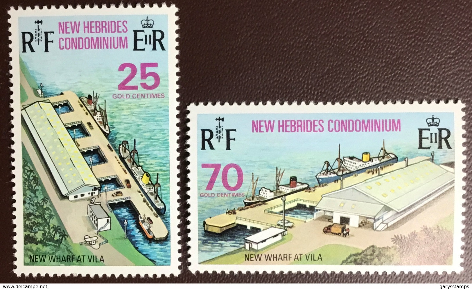 New Hebrides 1973 New Wharf At Vila MNH - Nuevos