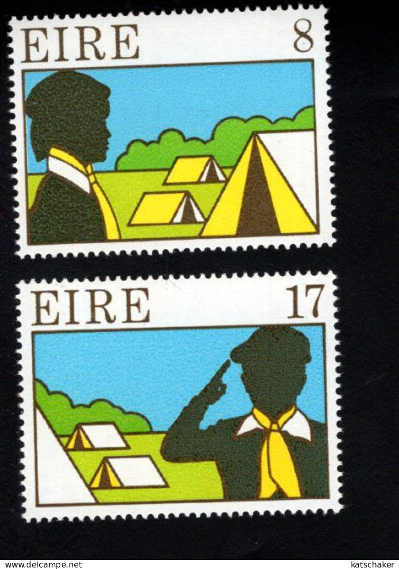 2002462316 1977 SCOTT  416 417  (XX) POSTFRIS  MINT NEVER HINGED - EUROPEAN SCOUT AND GUIDE CONFERENCE IRELAND - Unused Stamps