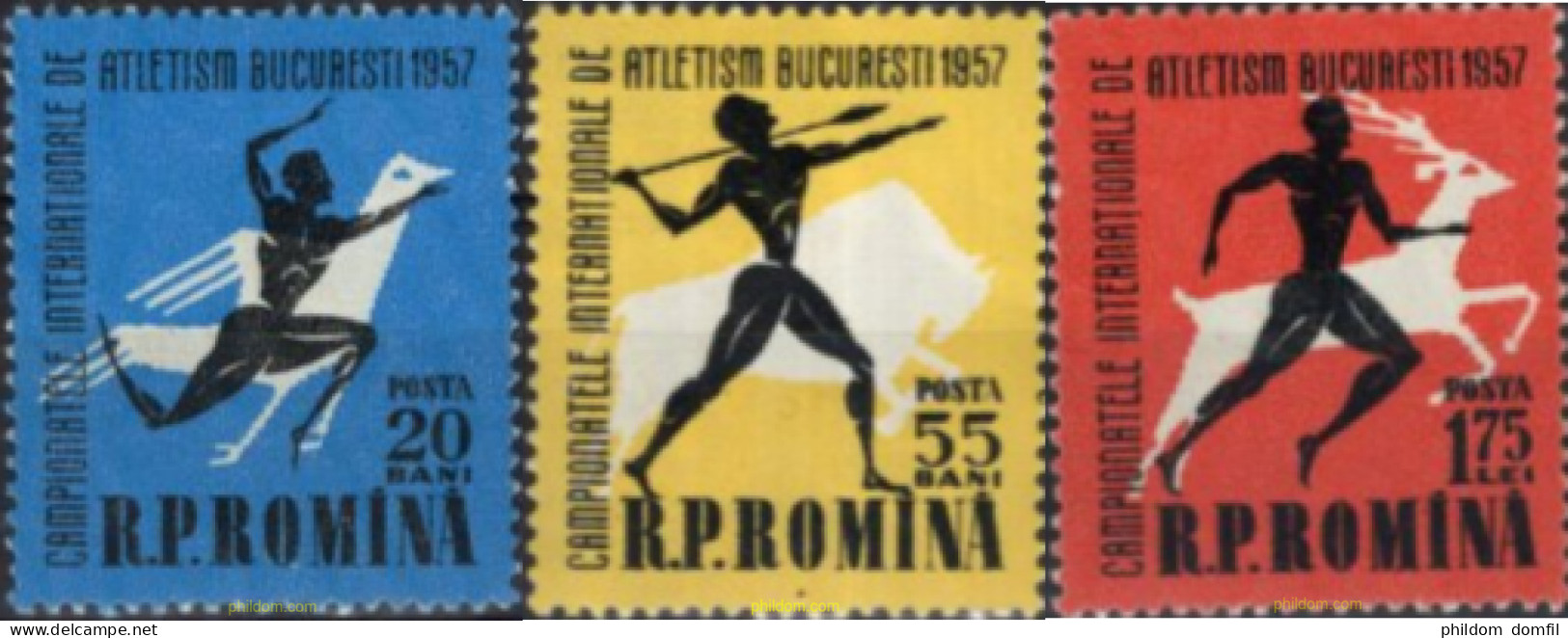 728703 MNH RUMANIA 1957 FESTIVAL DE LA JUVENTUD EN MOSCU - Autres & Non Classés