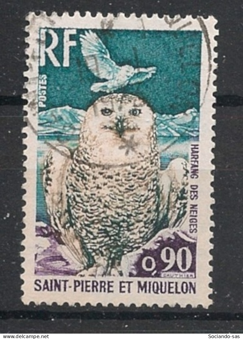 SPM - 1973 - N°YT. 430 - Harfang 90c - Oblitéré / Used - Oblitérés