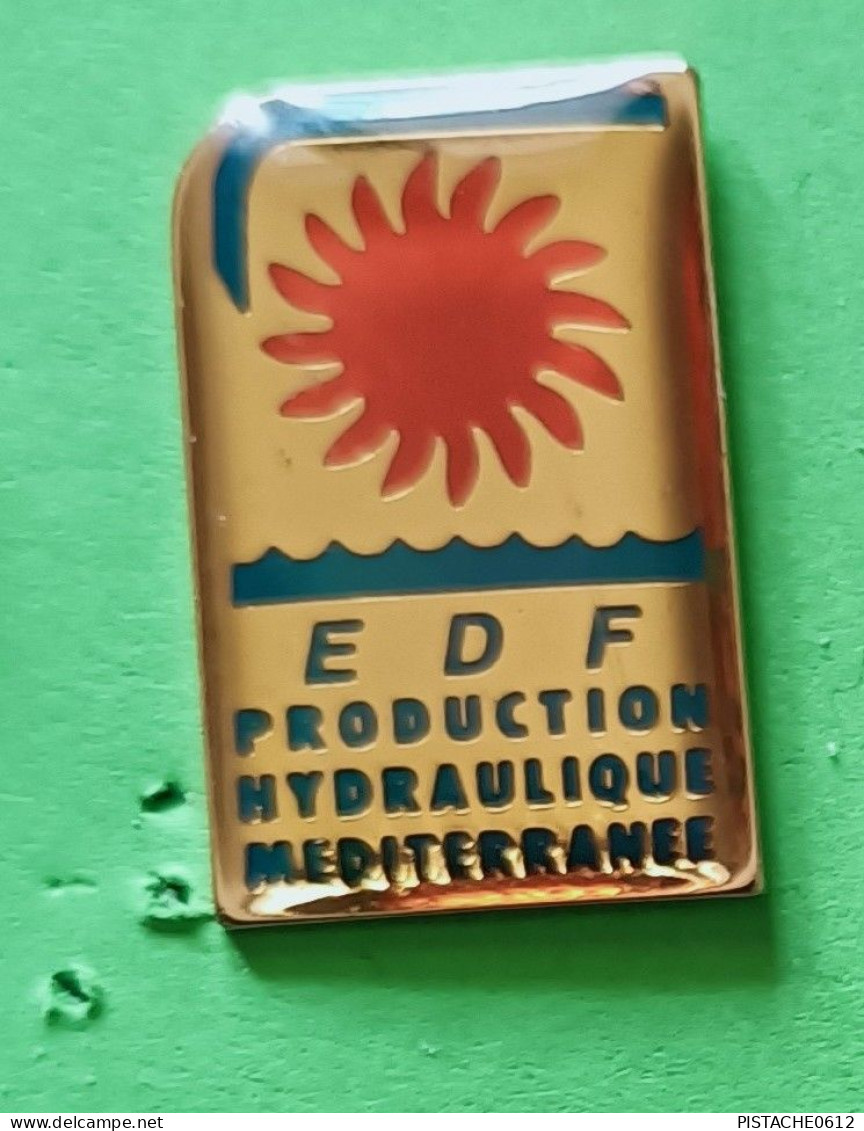Pin's EDF Production Hydraulique Méditerranée - EDF GDF