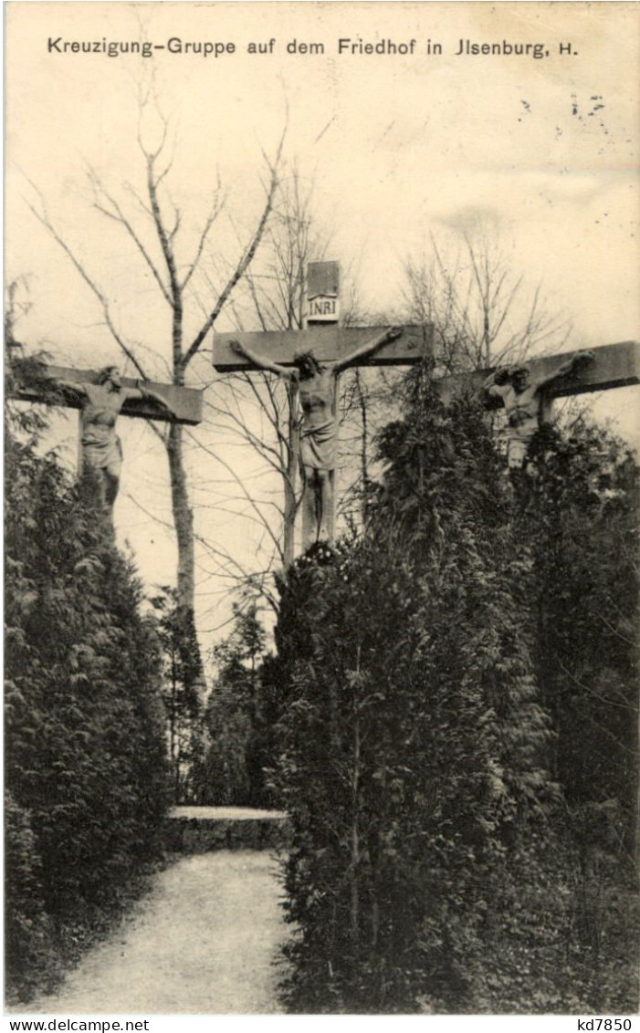 Kreuzigung Gruppe Auf Dem Friedhof In Ilsenburg - Ilsenburg