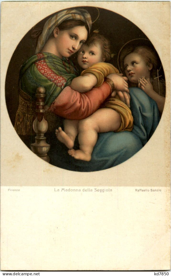 La Madonna Della Seggiola - Künstler Raffaello Sanzio - Firenze - Lieux Saints