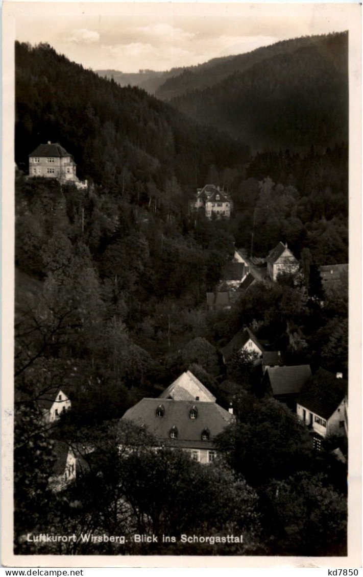 Wirsberg - Blick Ins Schorgasttal - Kulmbach