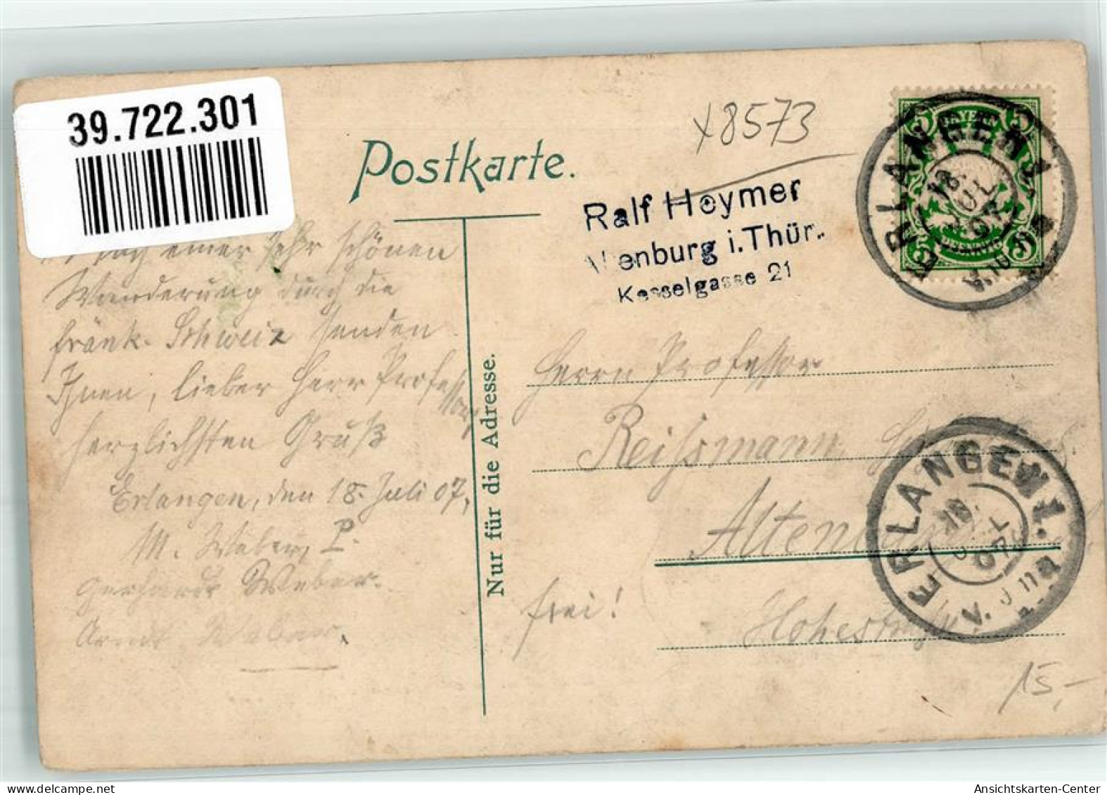 39722301 - Pottenstein , Oberfr - Pottenstein