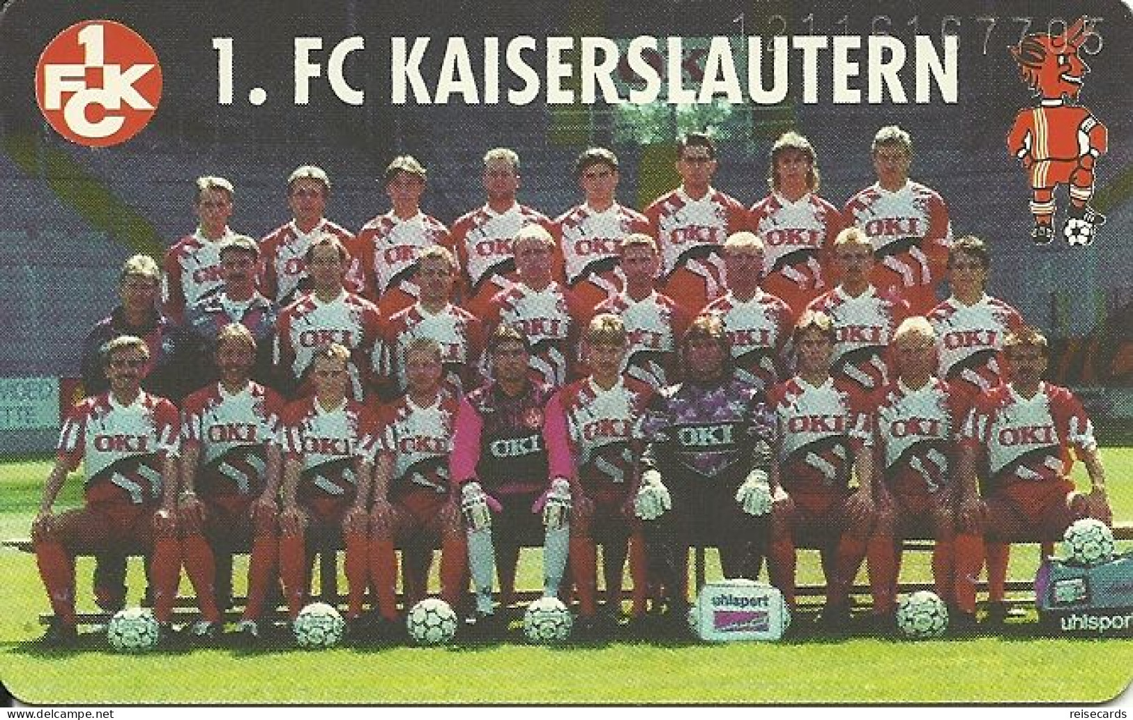 Germany: K 464  11.92 1. FC Kaiserslautern 1993. Mint - K-Reeksen : Reeks Klanten